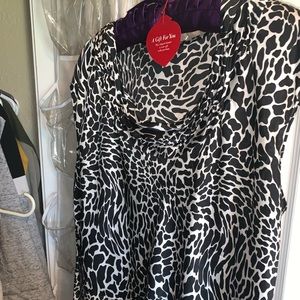 Anne Klein silk blouse xl excellent used condition